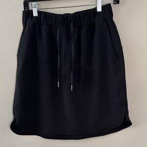 lululemon athletica Classic Black Mini Skirt